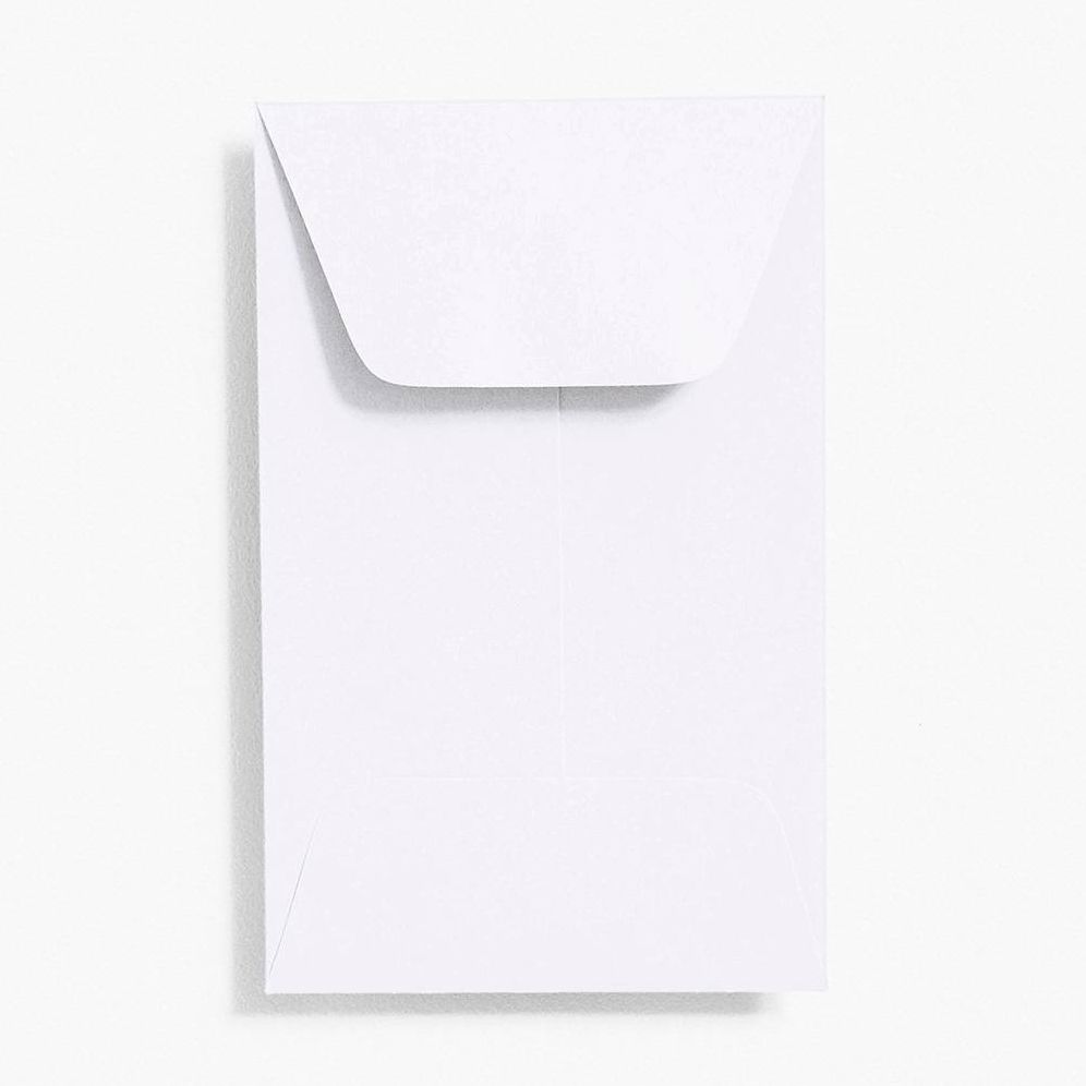 Pure White Coin Envelopes