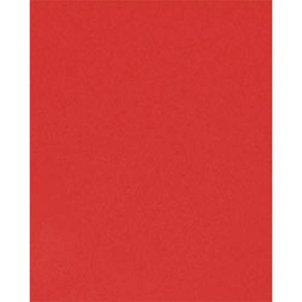 Red Card Stock 8.5" x 11" Bulk Pack