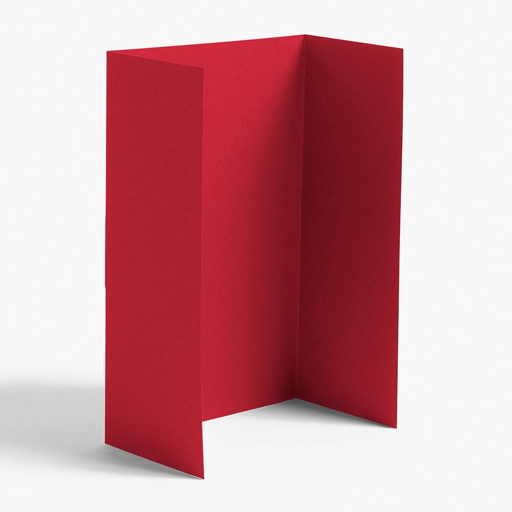 A9 Red Gatefold Enclosures