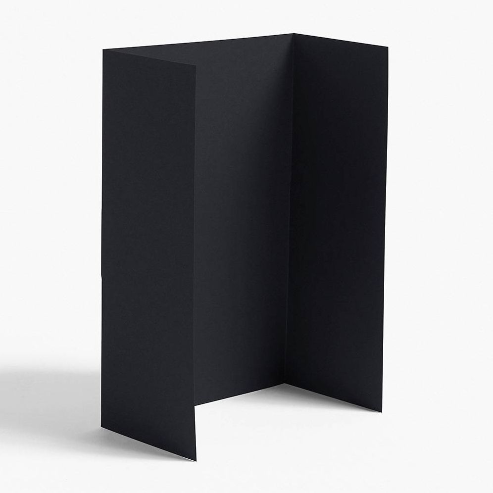 a24kページ‼️ブラック3段BOX A9 Black Gatefold Enclosures | Paper Source