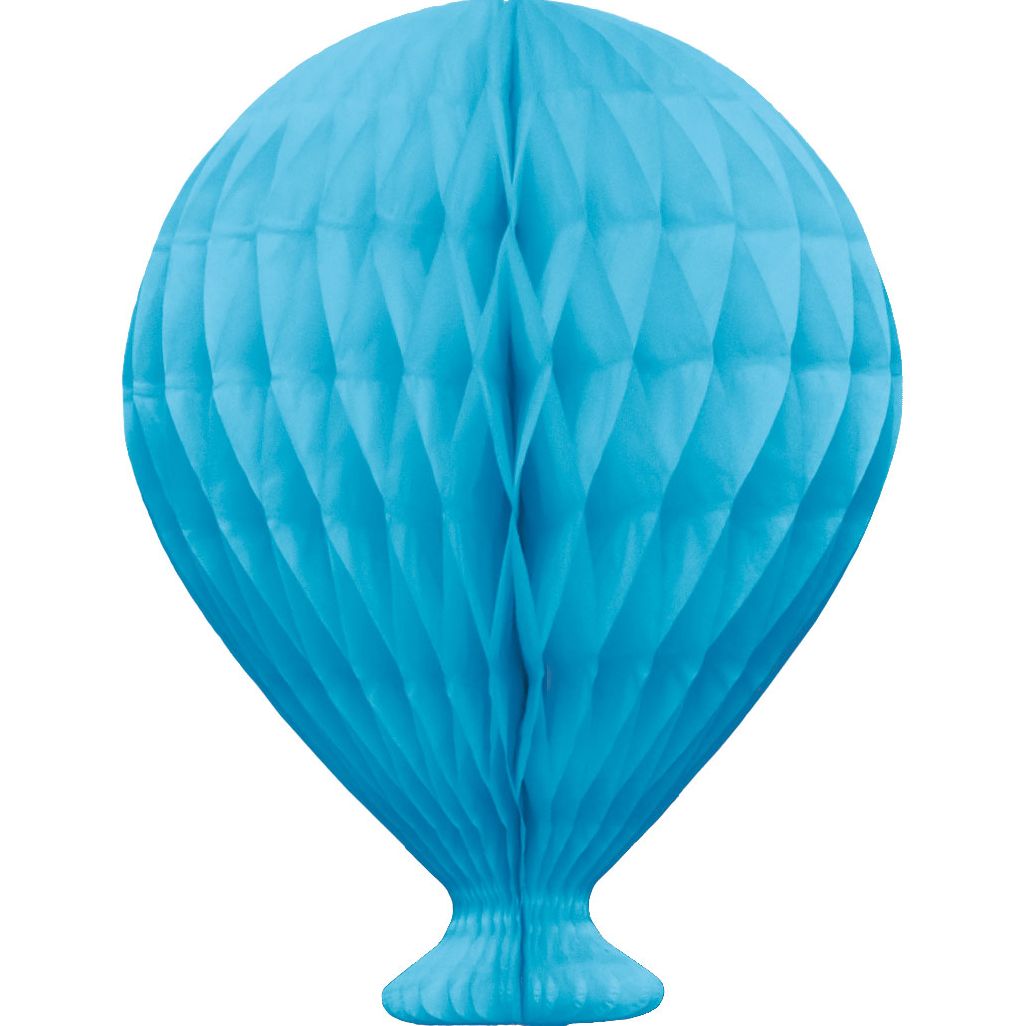 Honeycomb Balloon,Light Blue