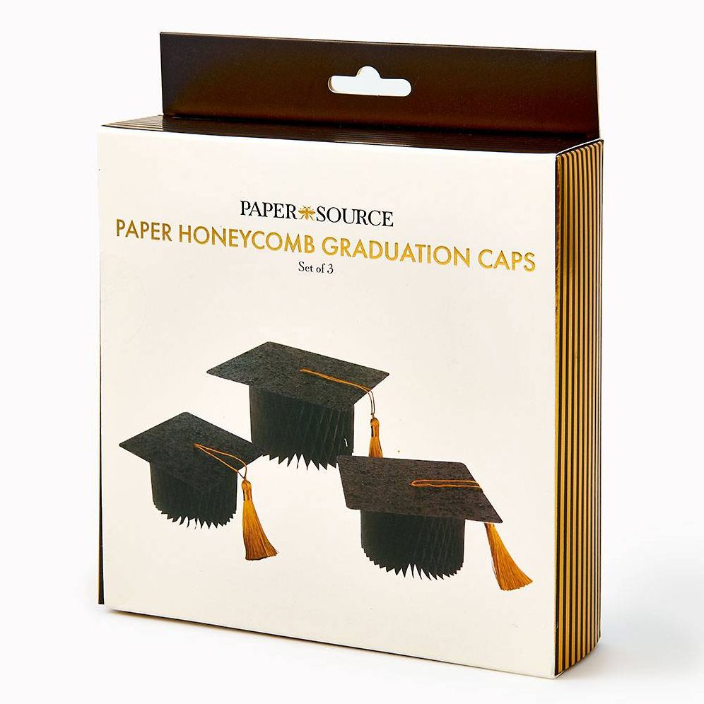 Graduation Cap Honeycomb D?cor