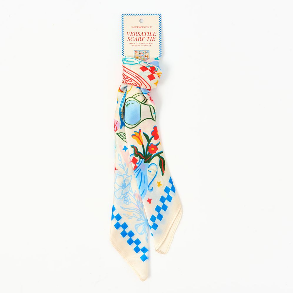 Coastal Satin Scarf | Paper Source