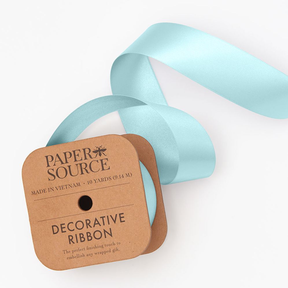 Satin Light Blue 1.5" 10YD