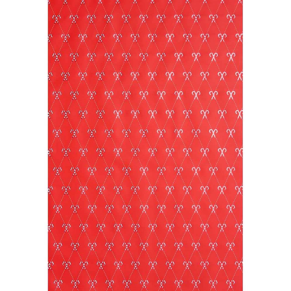 Candy Cane Argyle Stone Wrapping Paper