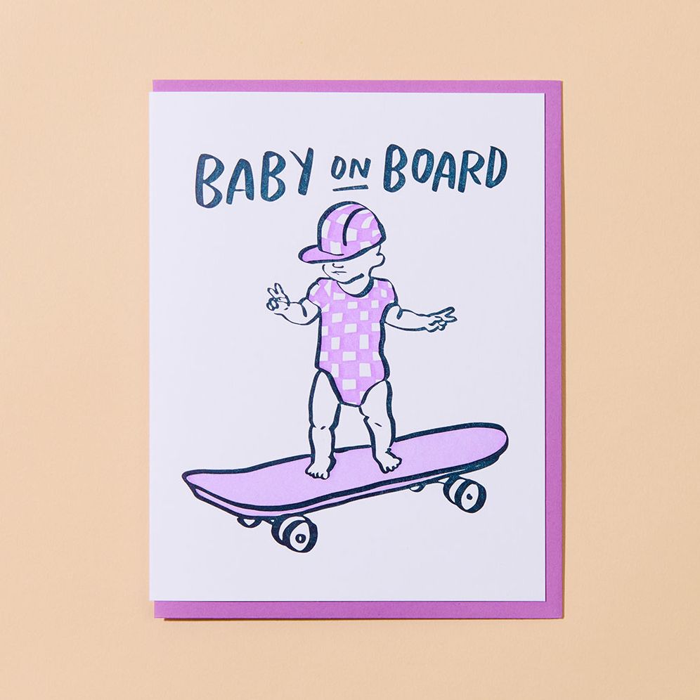 Baby on Board Greeting Card