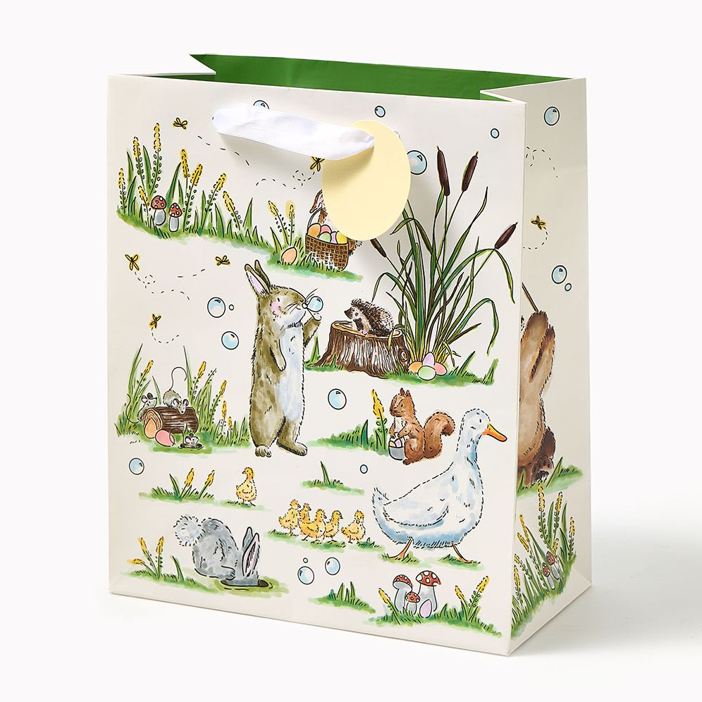 Storybook Critters Medium Easter Gift Bag