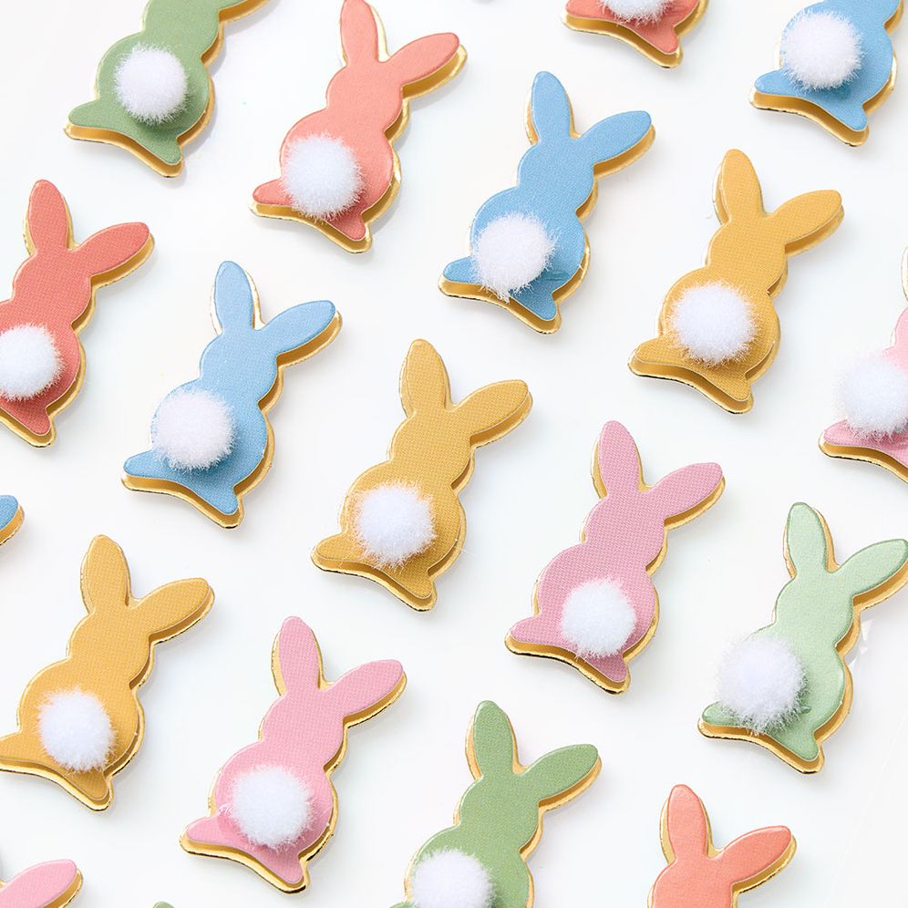 Bunny Pom Tail Stickers