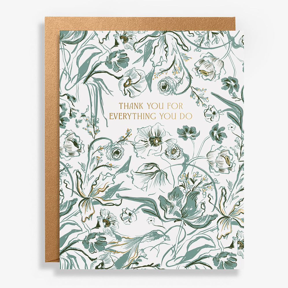Elegant Floral Mother's Day Card