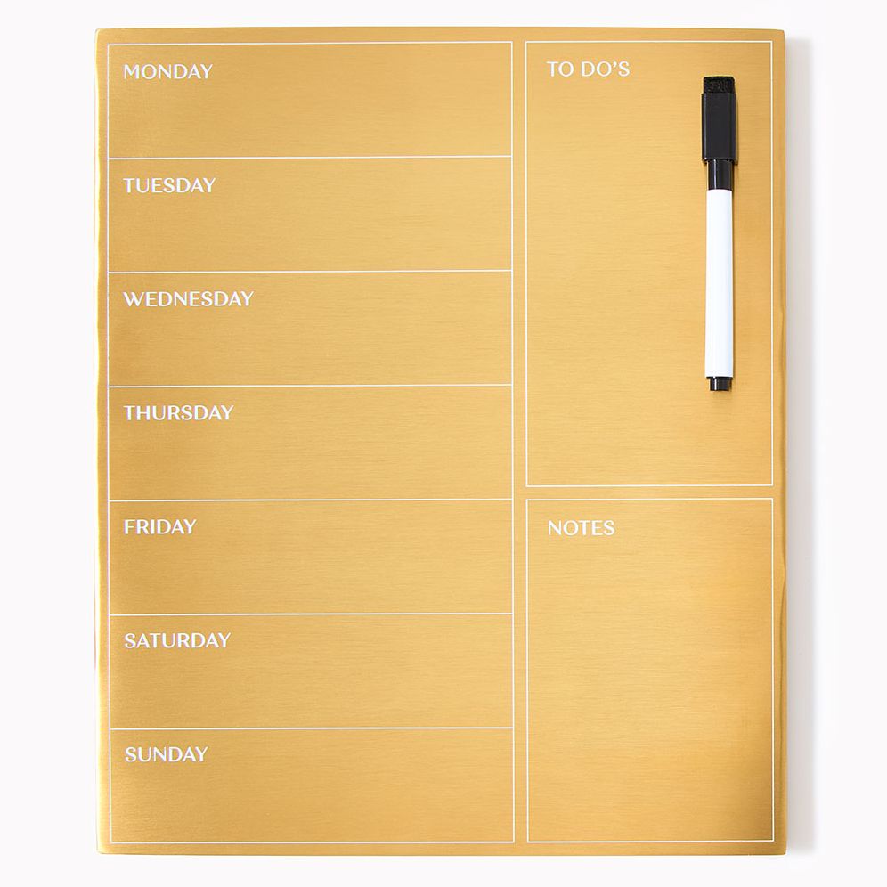 Wisteria Paper Wasp Weekly Magnetic Calendar