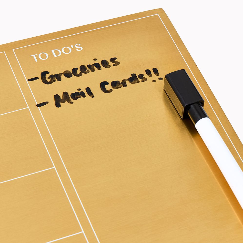 Wisteria Paper Wasp Weekly Magnetic Calendar