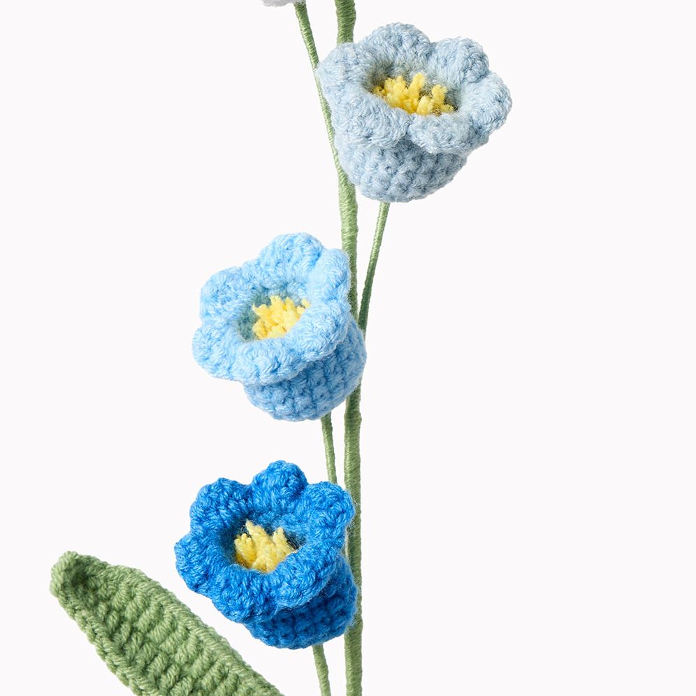 Bluebell Crochet Flower