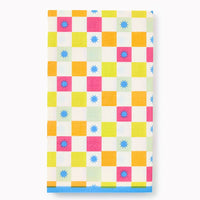 Checkered Guest Napkins Set of 20