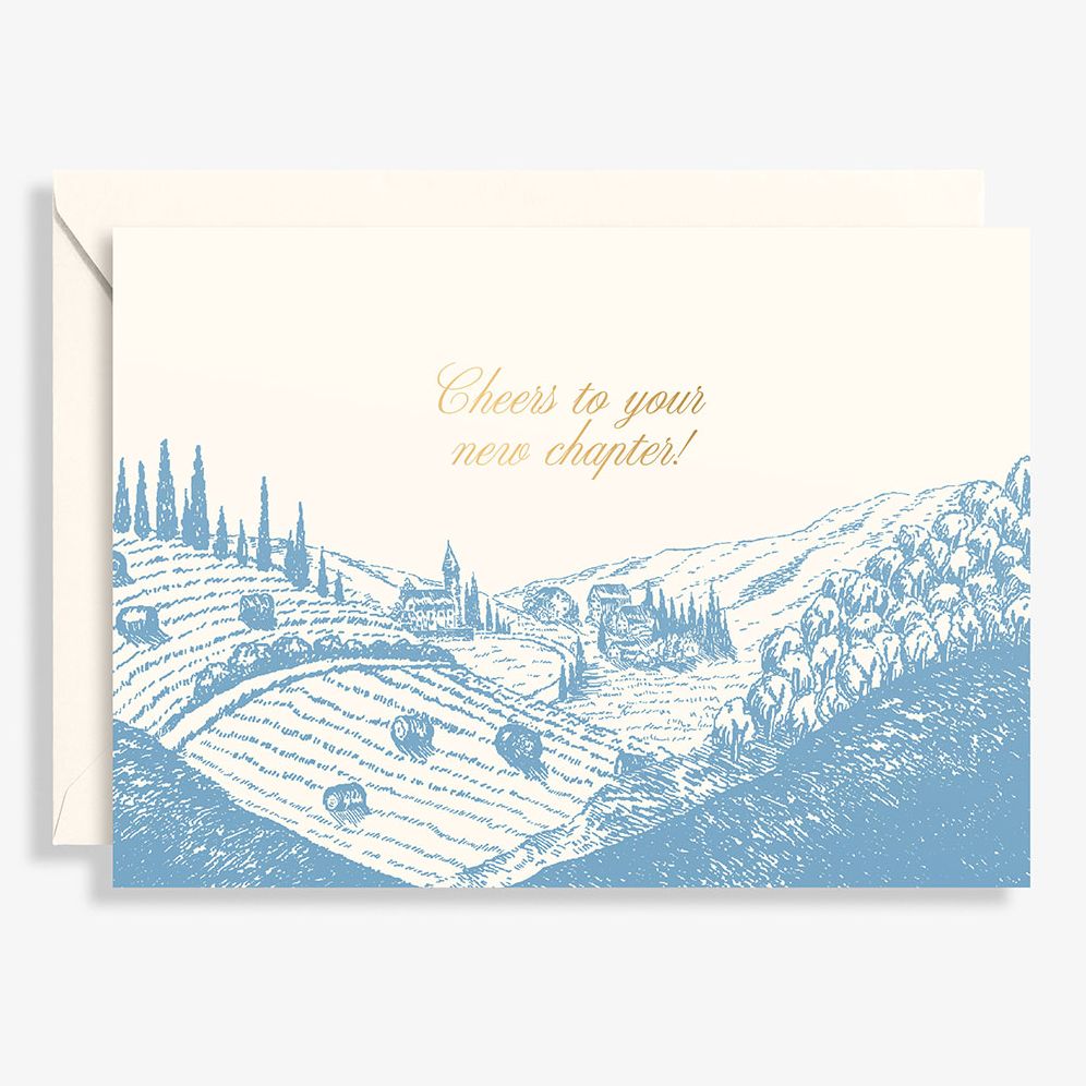 Countryside Wedding Letterpress Card
