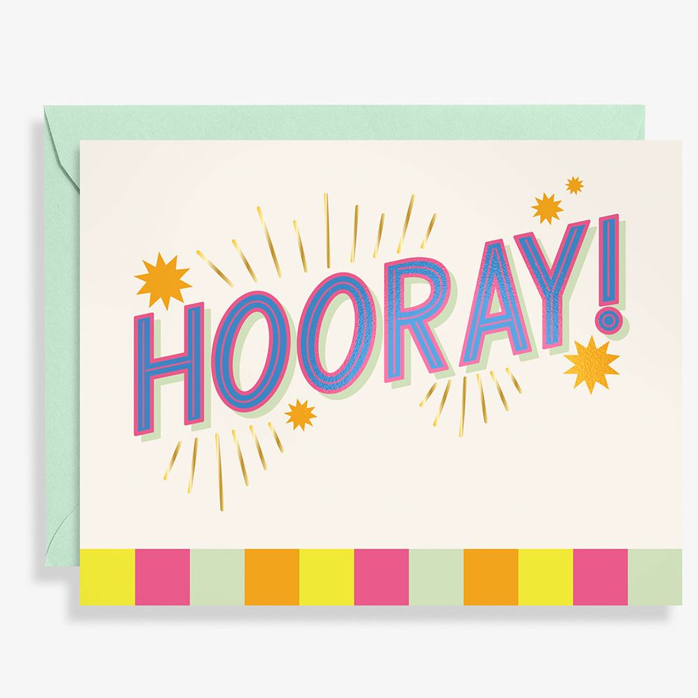 Hooray Congrats Card