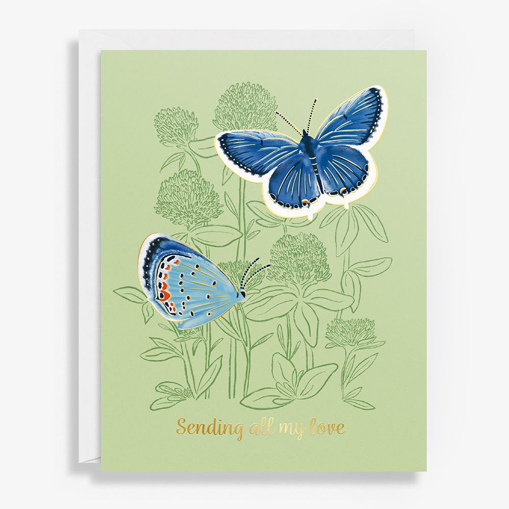 Butterfly Love Sympathy Card