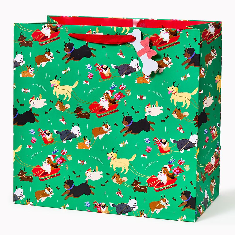 Santa Paws Large Gift Bag