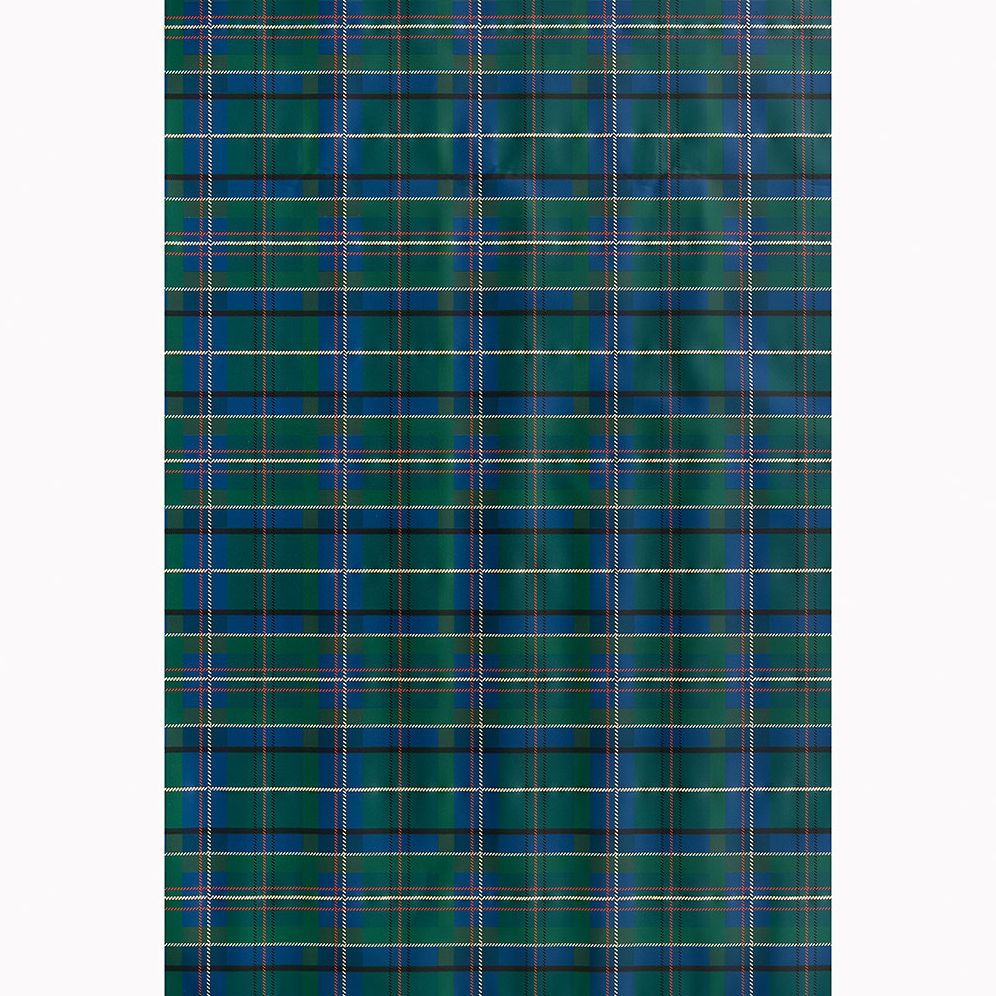 Green Holiday Plaid Stone Wrapping Paper