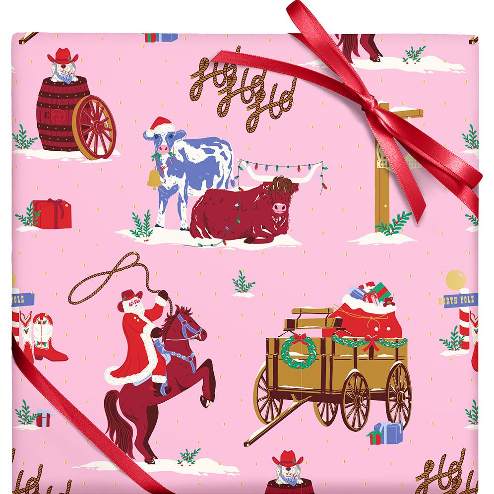 Howdy Holidays Wrapping Paper