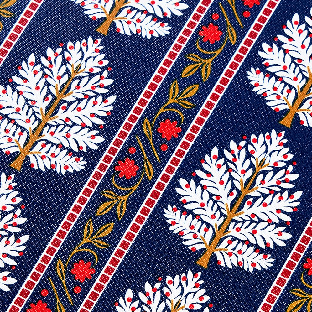 Tree Stripes Textured Wrapping Paper