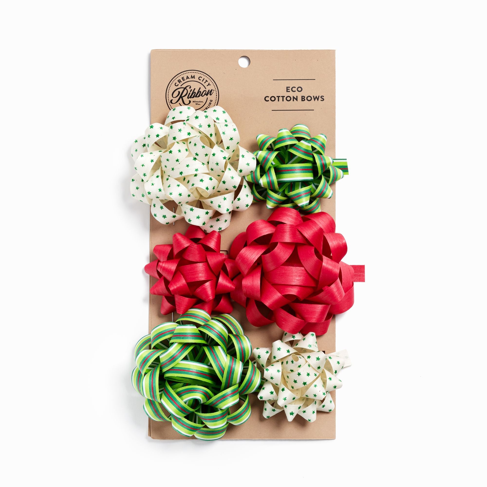 Holiday Stars Bow Set of 6
