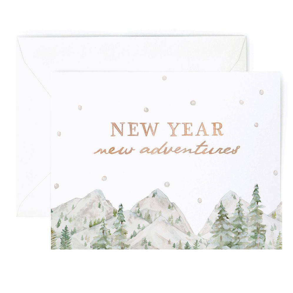 New Adventures New Year Card