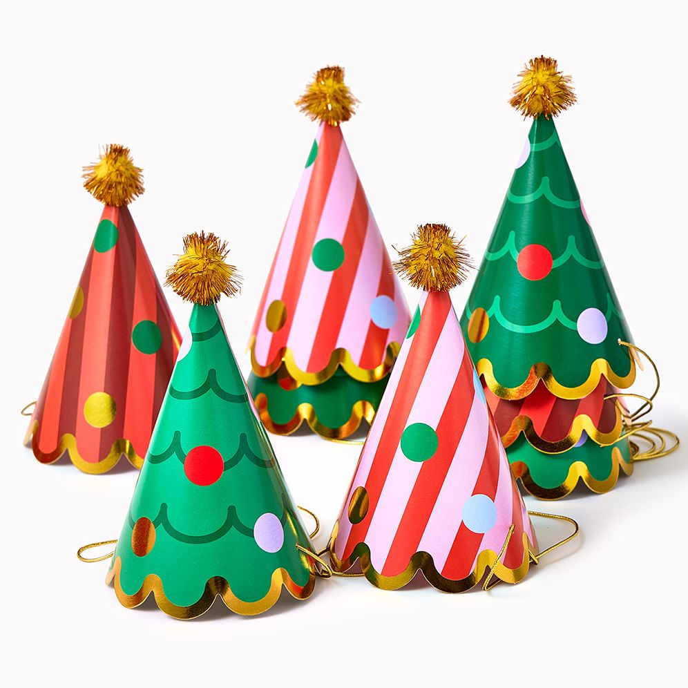 Holidazzle Party Hats, Set of 8