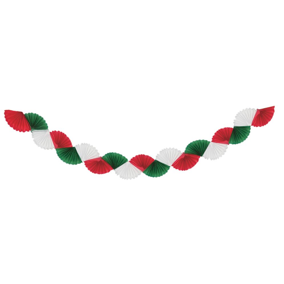 Holiday Paper Fan Streamer