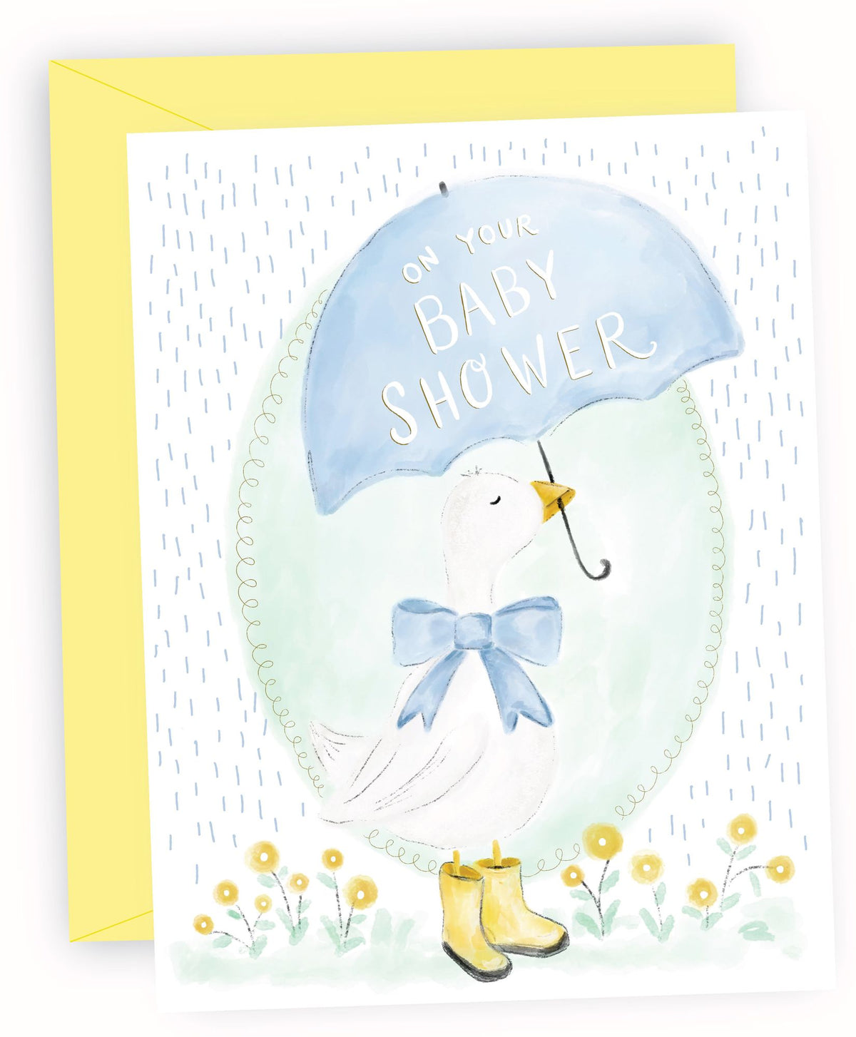 On Your Shower Duck Baby Card