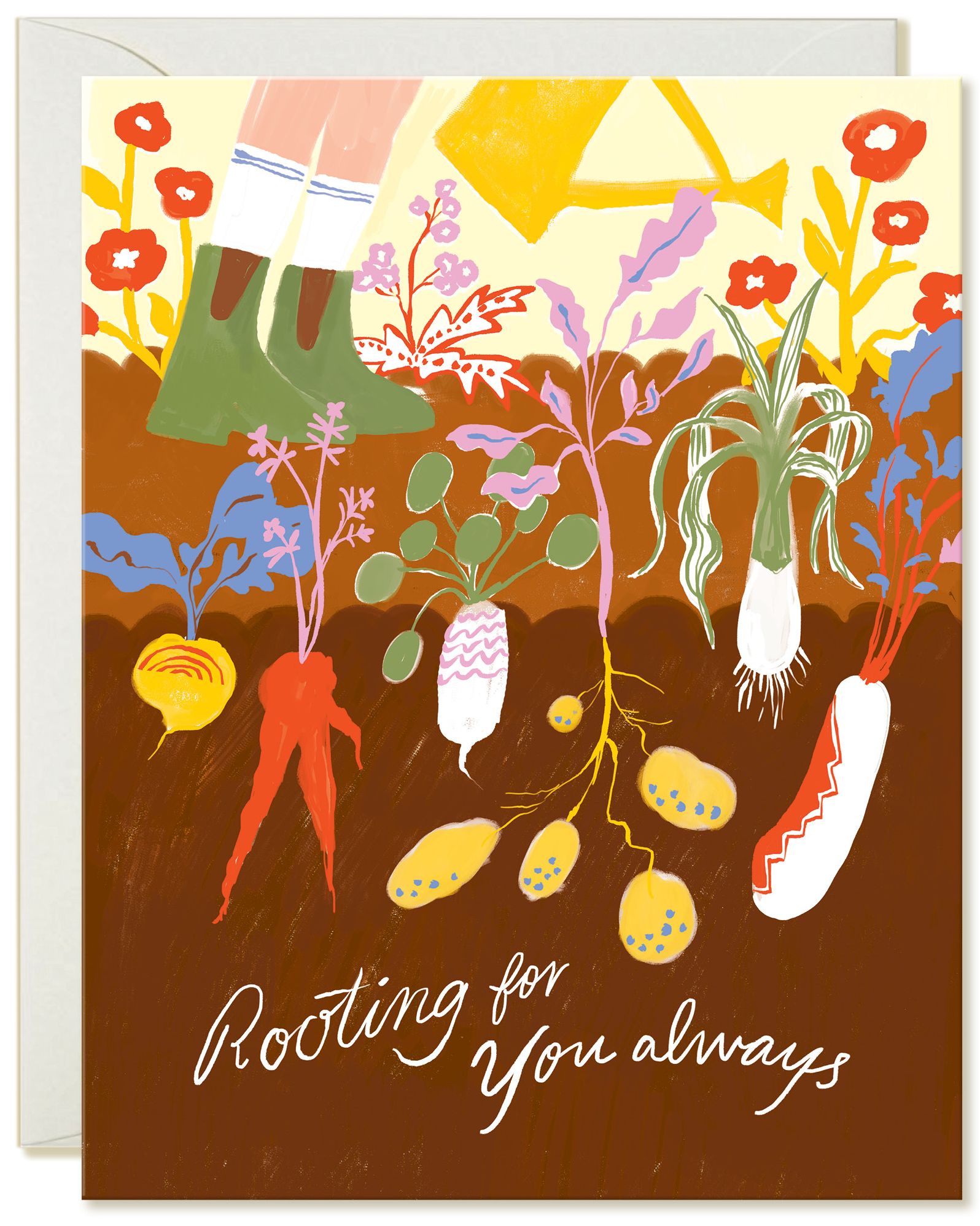 Rooting For You Always Friendship Card