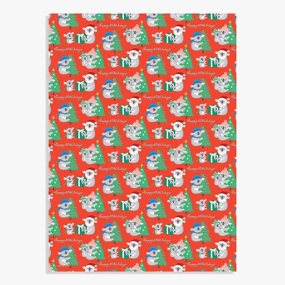 Happy Koala Days Wrapping Paper