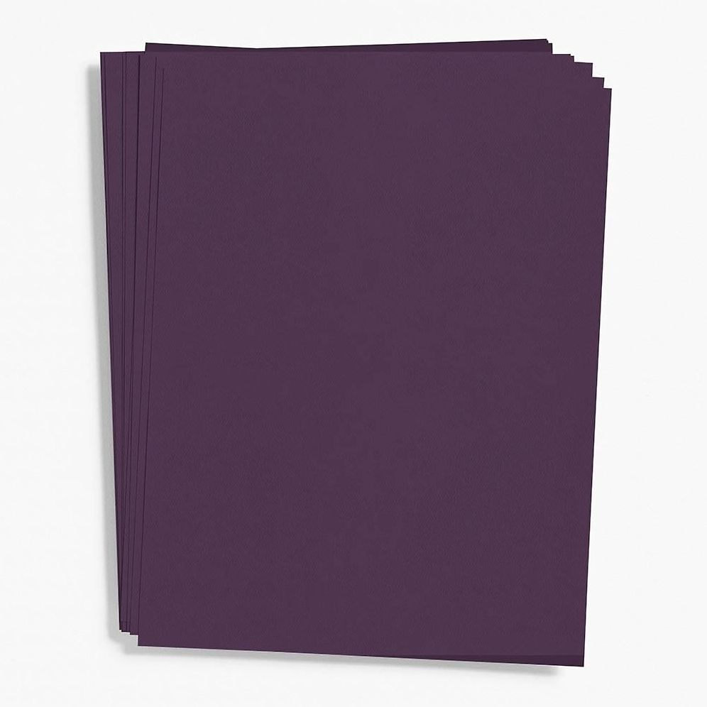 Aubergine Card Stock 26" x 20"