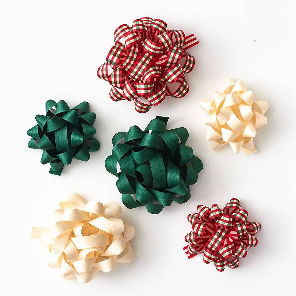 Holiday Plaid Bow Bag