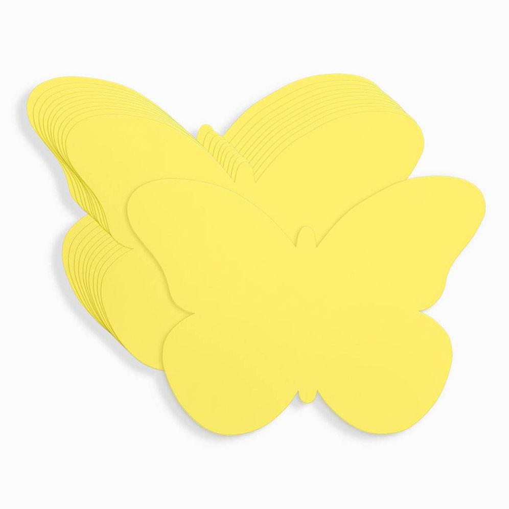 Sunshine A2 Butterfly Shaped Cards
