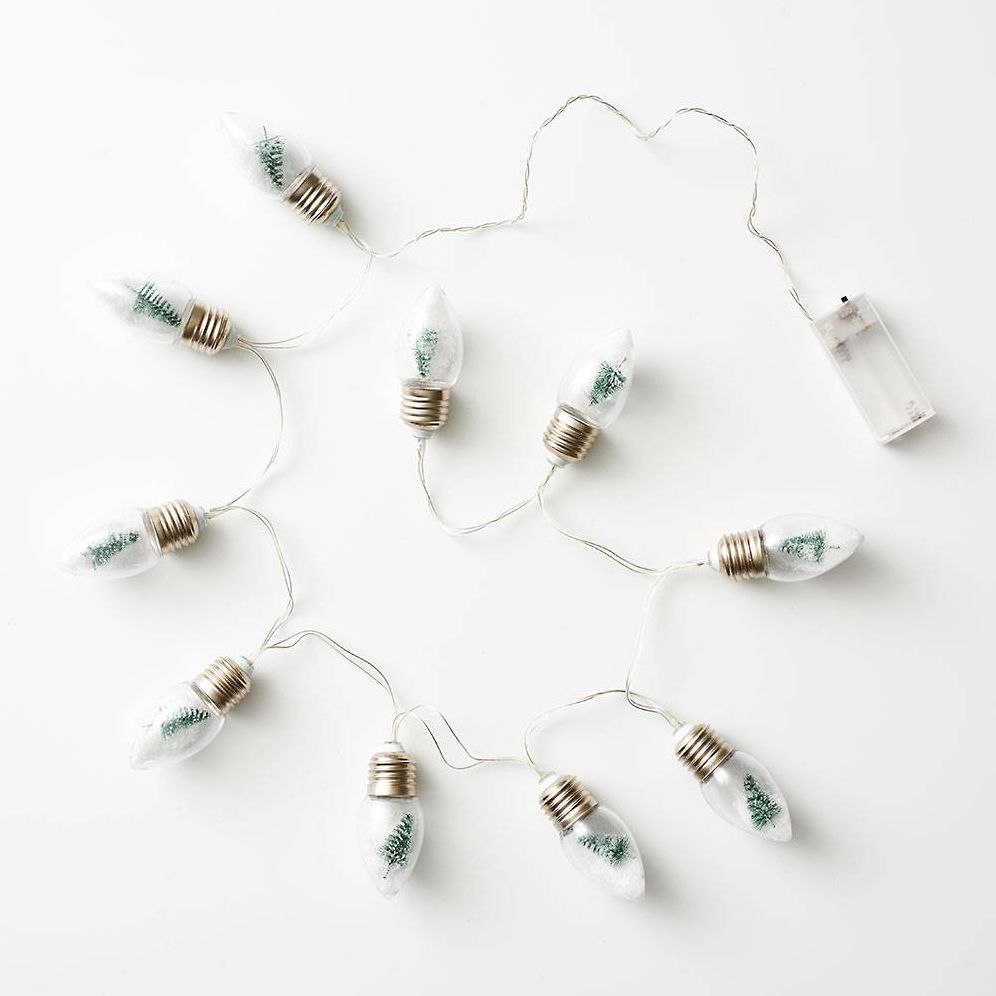 Glass Bulb Tree String Lights