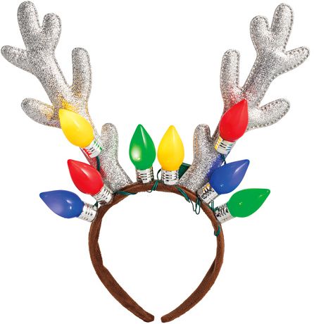 Christmas Lights Light Up Headband