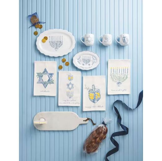 Menorah Ceramic Platter