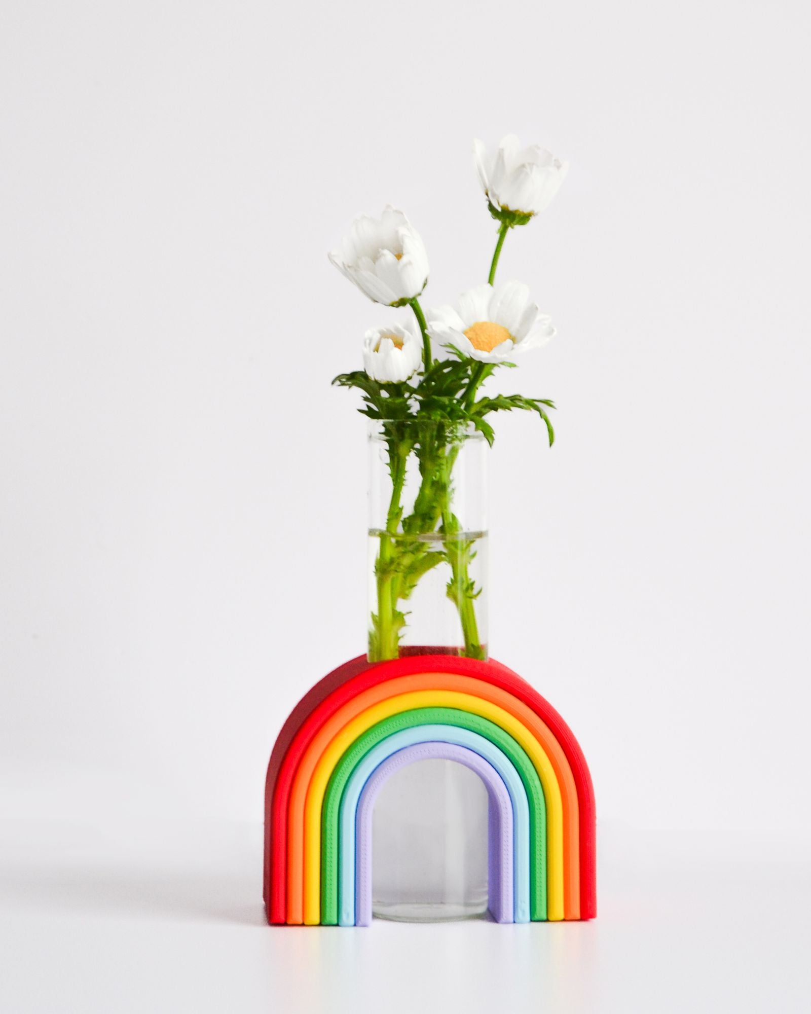 3D Printed Rainbow Propagation Glass Vase