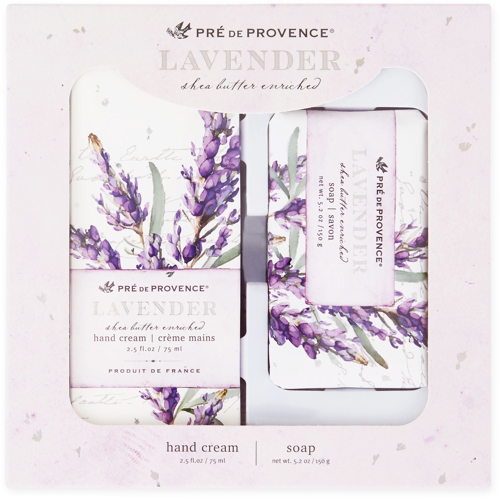 Lavender Hand Cream & Soap Set