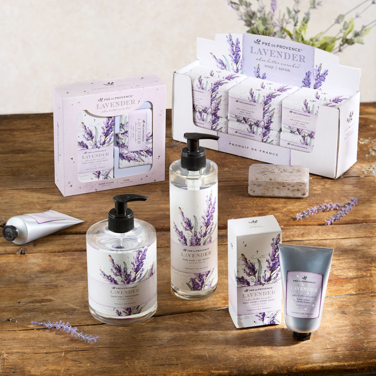 Lavender Hand Cream & Soap Set