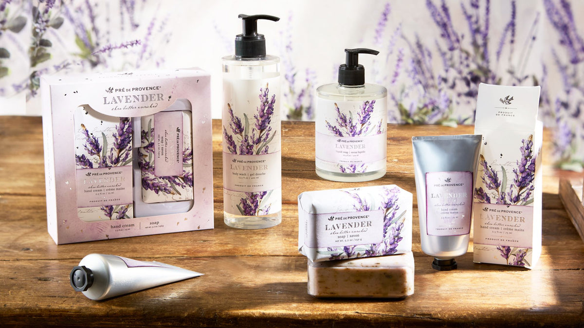 Lavender Hand Cream & Soap Set