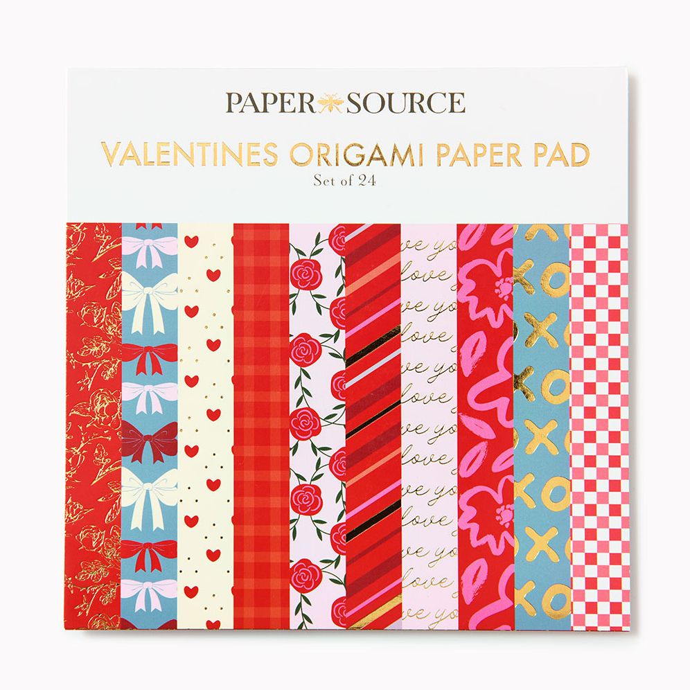 Valentines Origami Paper Pad