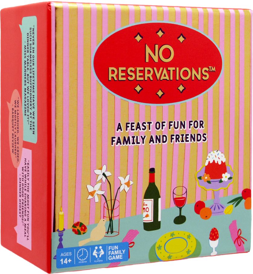 No Reservations Card Game