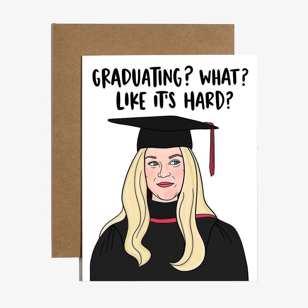 Like It's Hard Graduation Card | Paper Source