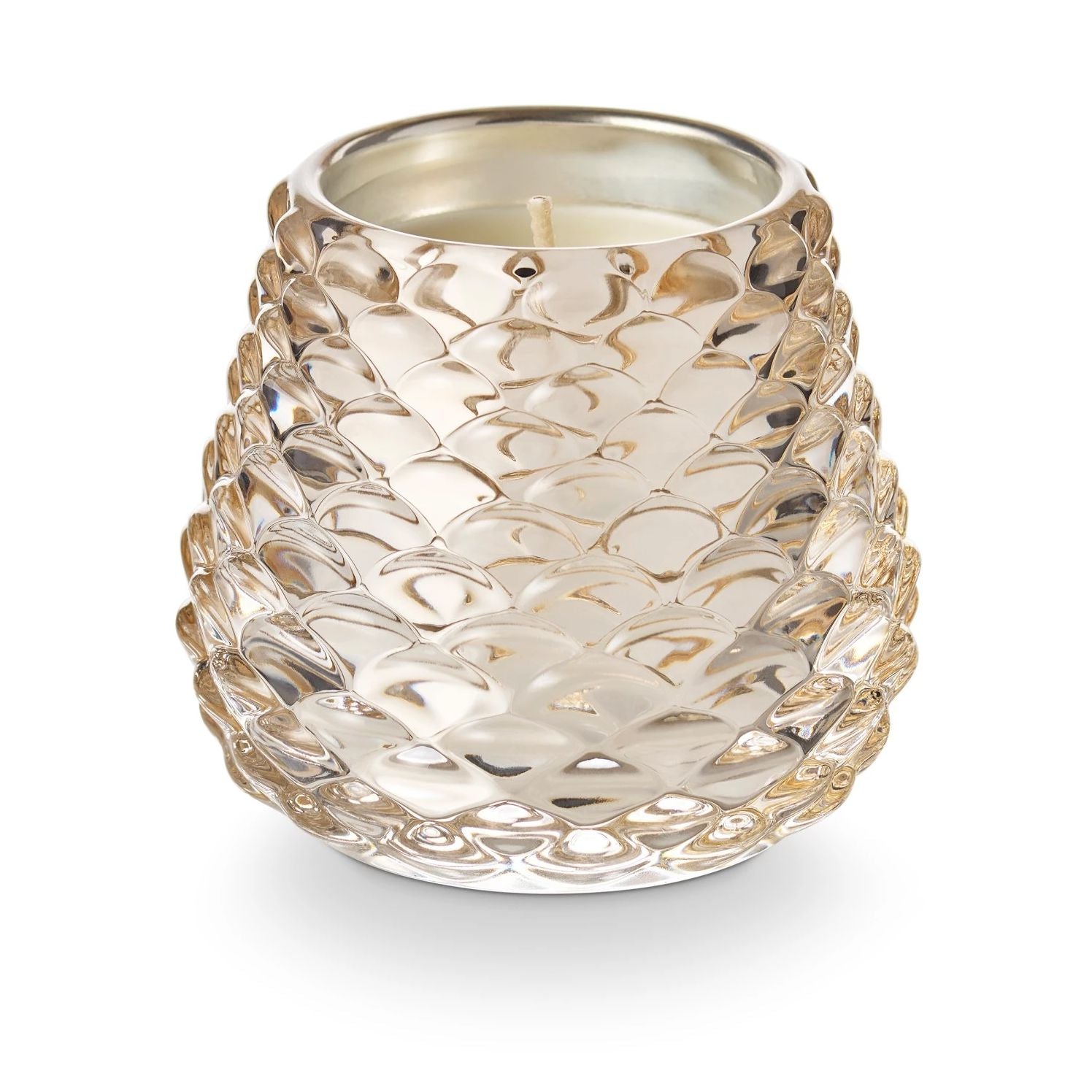 Winter White Pinecone Candle