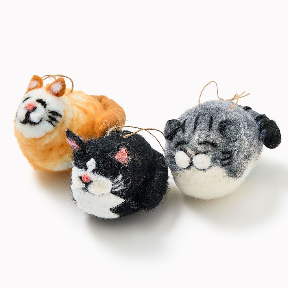 Felt Cat Ornament