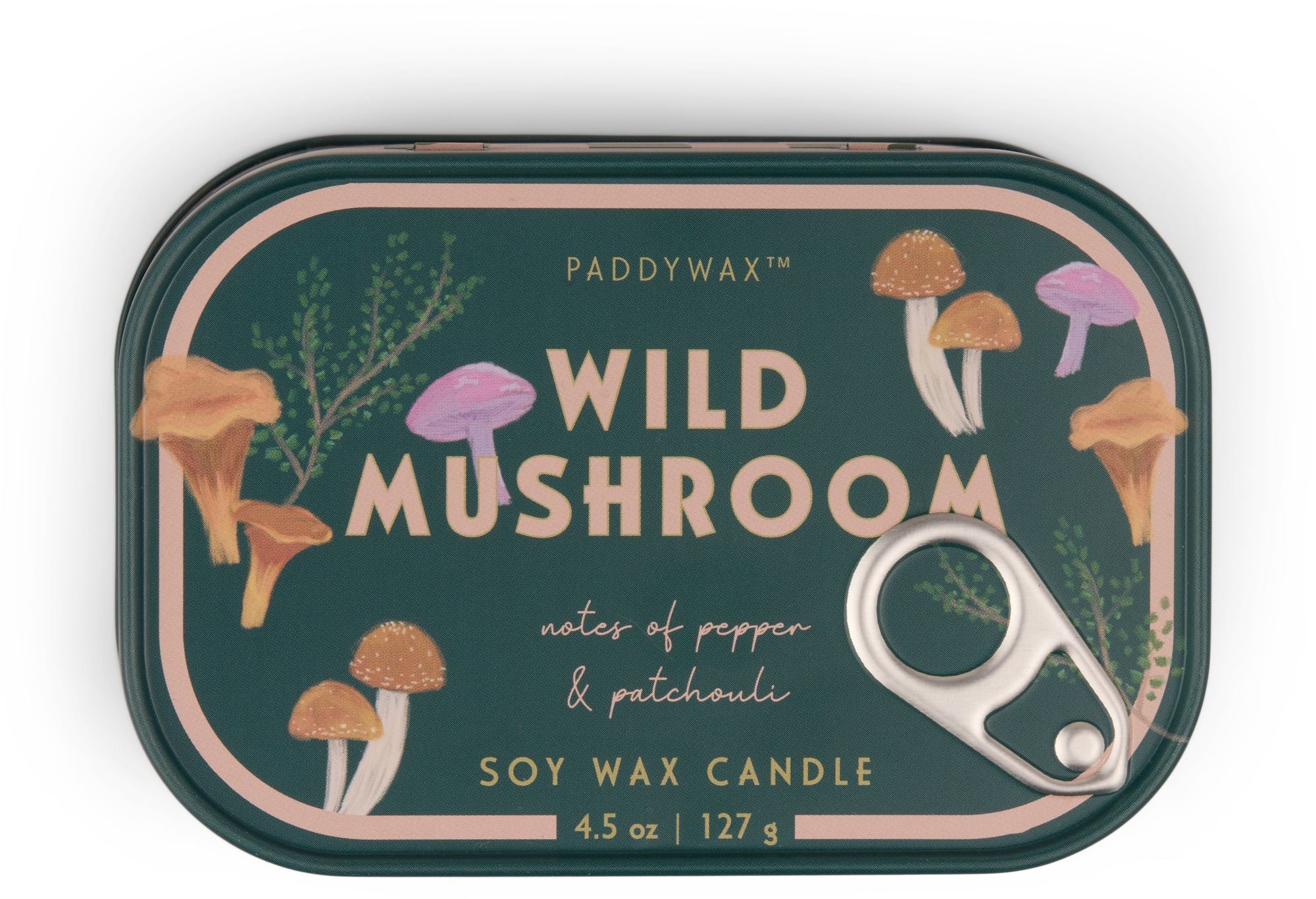 Wild Mushroom Bistro Candle Tin 4.5 Oz
