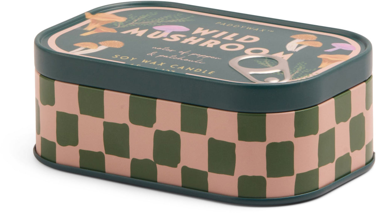 Wild Mushroom Bistro Candle Tin 4.5 Oz