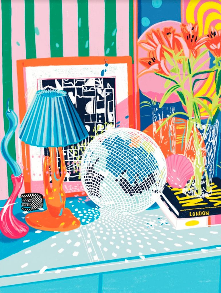 800pc Puzzle: Disco Moonlight, Katie Smith