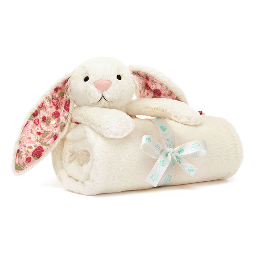 Blossom Cream Bunny 'Berry' Blankie | Paper Source